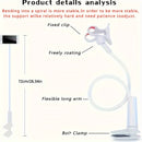 Suporte para celular,  para mesa de cabeceira, CABO espiral