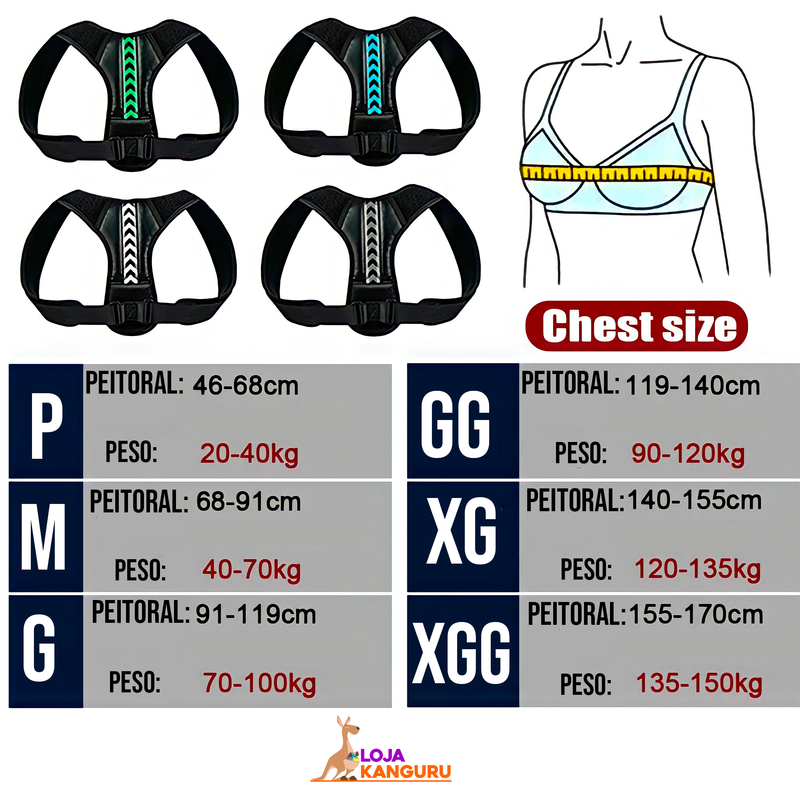Adjustable Magnetic Posture Corrector 