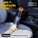 Aspirador de pó portátil multifuncional, mini, recarregável e superpotente, sem fio, para casa e carro.