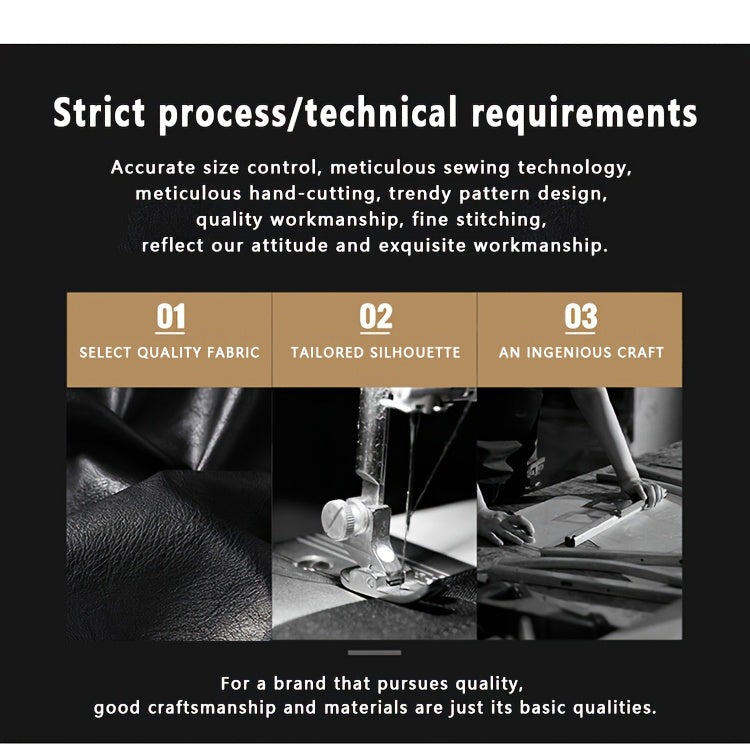 Jaqueta masculina slim fit para motociclista, coleção outono inverno