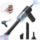 Aspirador de pó portátil para carros, residências e janelas, potente e recarregável via USB