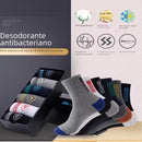 Meias esportivas, meias masculinas , desodorizantes e absorventes de suor