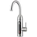 Torneira de cozinha  com display digital, tela grande, aquecimento rápido, torneira de cozinha instantânea, aço inoxidável