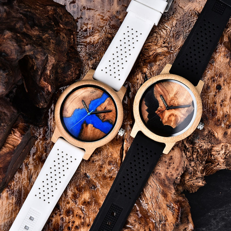 Bamboo Wood Men's Women's Watch