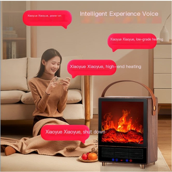 Aquecedor Simulação Chama montanha aquecedor para casa quarto aquecimento rápido aquecedor de estilo de energia europeu