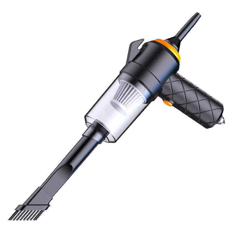 Aspirador de pó portátil multifuncional, mini, recarregável e superpotente, sem fio, para casa e carro.