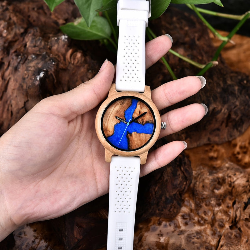 Bamboo Wood Men's Women's Watch