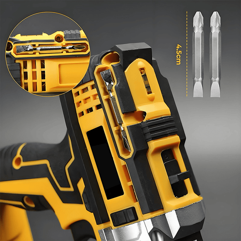 Parafusadeira e Furadeira de Impacta Reversa sem Fio