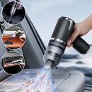 Aspirador de pó portátil para carros, residências e janelas, potente e recarregável via USB