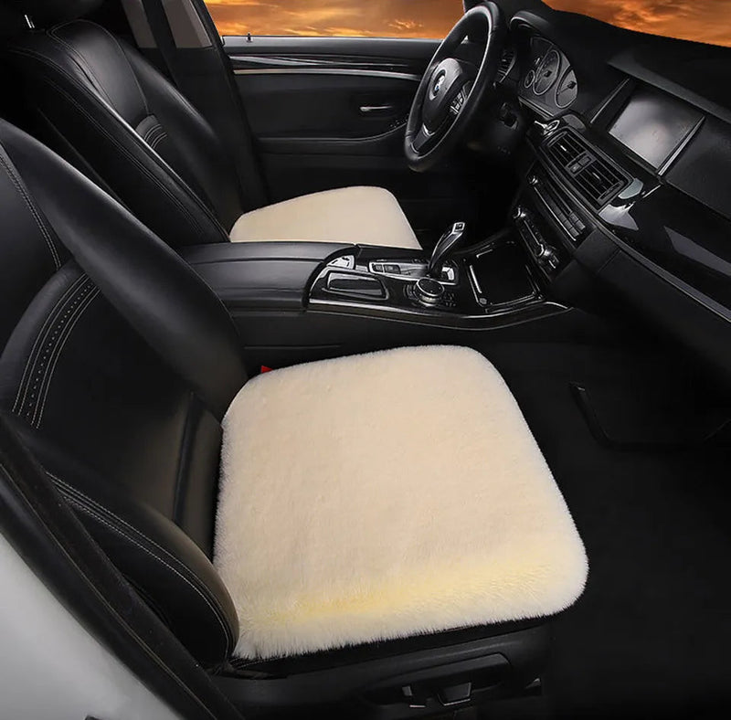 Synthetic Plush Car Cushion