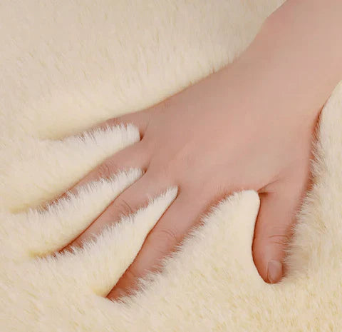 Synthetic Plush Car Cushion