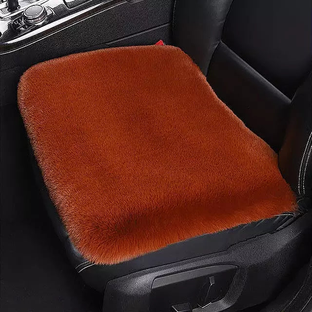 Synthetic Plush Car Cushion
