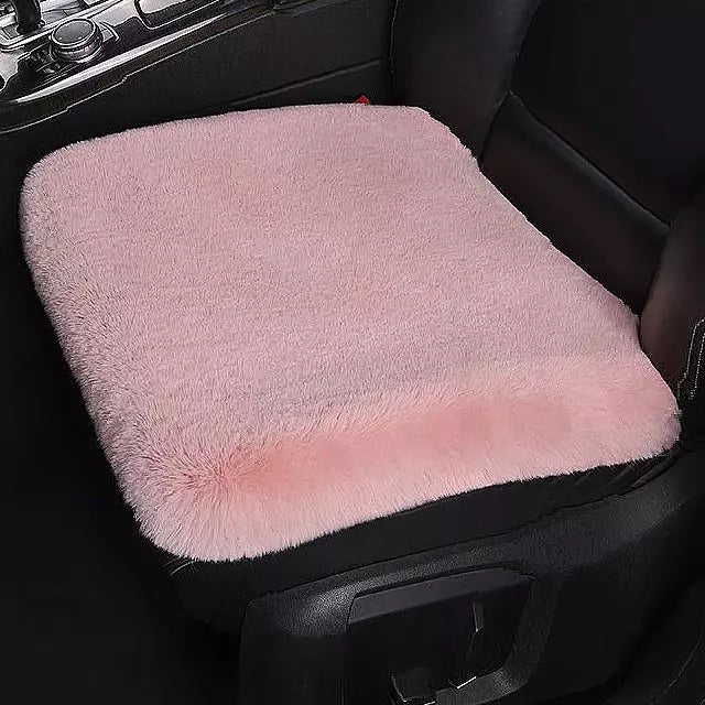 Synthetic Plush Car Cushion