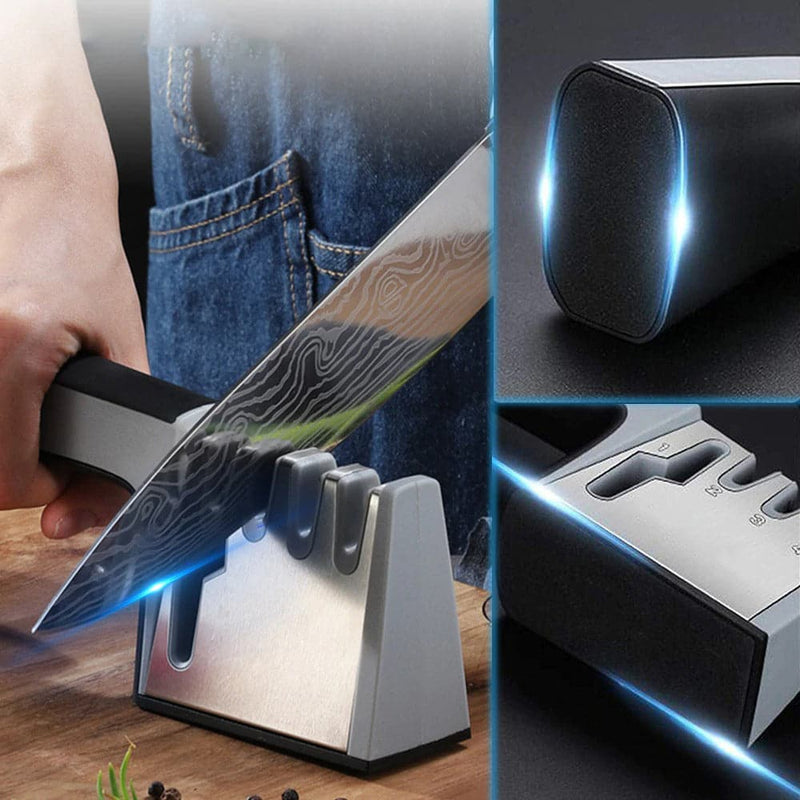 4 in 1 Multifunctional Knife Sharpener