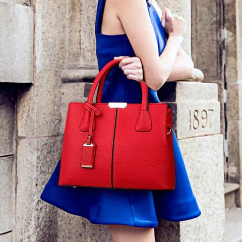 Women's Leather Shoulder Bag - LuxeShoulder