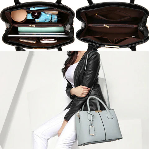 Women's Leather Shoulder Bag - LuxeShoulder