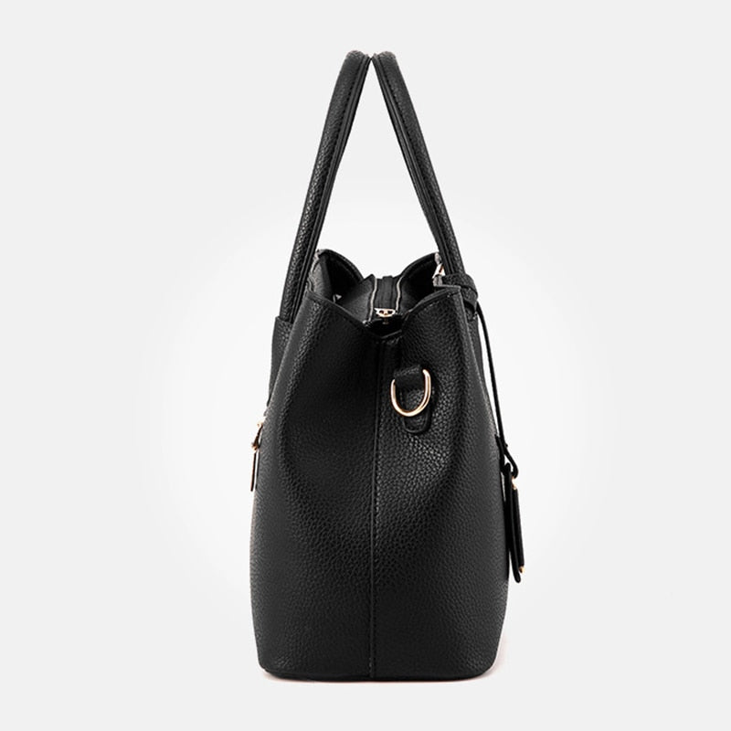Women's Leather Shoulder Bag - LuxeShoulder