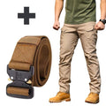 Waterproof Military Tactical Pants - Delta Force + Belt