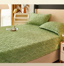 Winter Quilted Velvety Mattress Cover