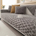 Plush Non-Slip Winter Sofa Cover