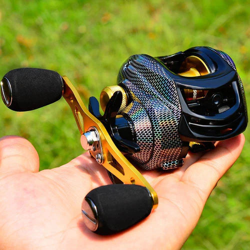 Professional Drag Fishing Reel 10Kg and 19 Bearings - Snake