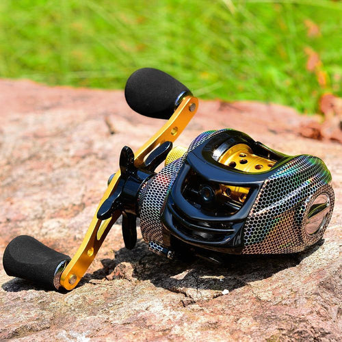 Professional Drag Fishing Reel 10Kg and 19 Bearings - Snake