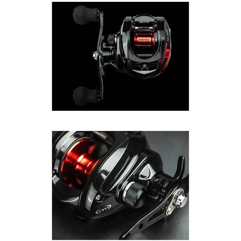 Pro Living Professional Fishing Reel with 13 Bearings