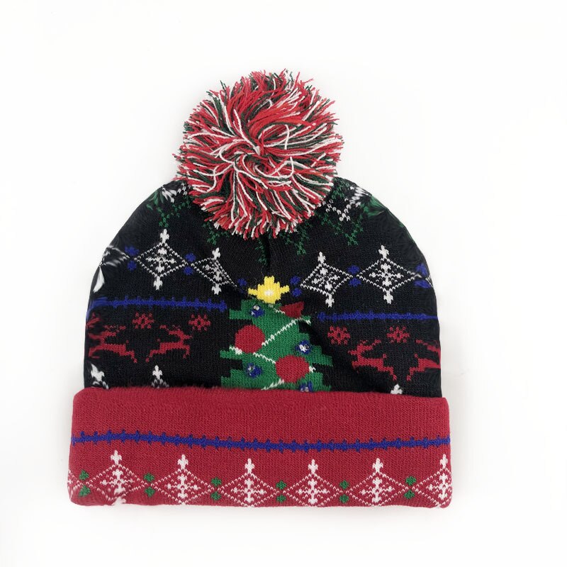 Christmas Hat with Led Lights