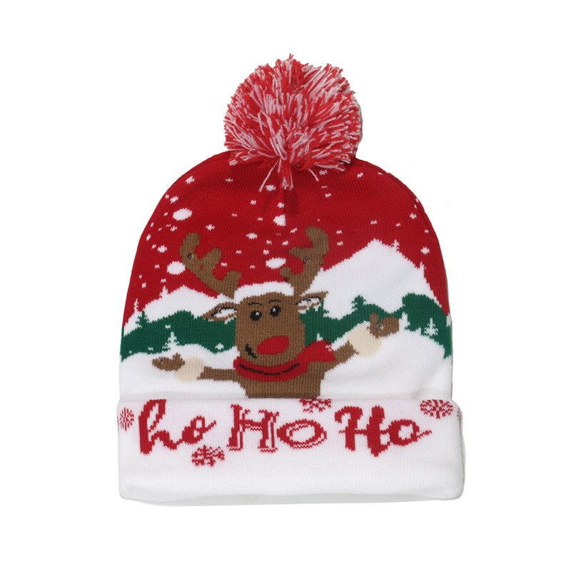 Christmas Hat with Led Lights