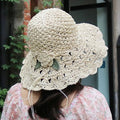 Floral Crochet Women's Summer Hat