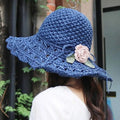 Floral Crochet Women's Summer Hat