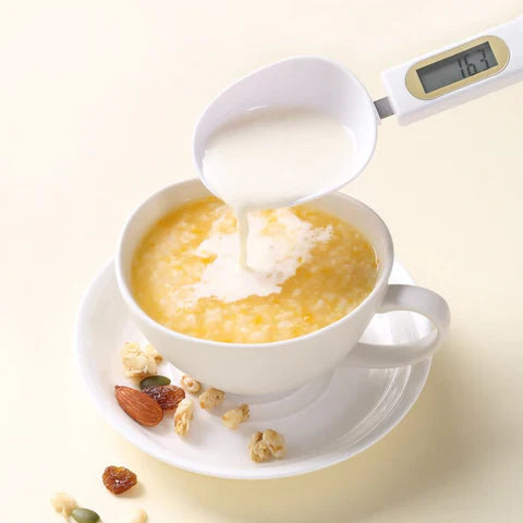 Portable Measuring Spoon with Digital Food Scale