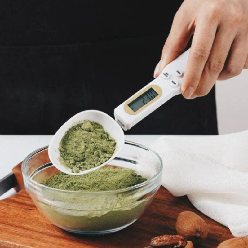 Portable Measuring Spoon with Digital Food Scale