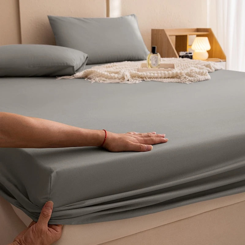 Waterproof Anti-Dust Mite Sheet and Pillowcase Set - SleepGuard