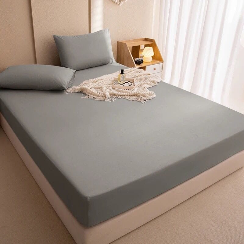 Waterproof Anti-Dust Mite Sheet and Pillowcase Set - SleepGuard