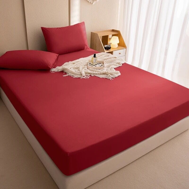 Waterproof Anti-Dust Mite Sheet and Pillowcase Set - SleepGuard