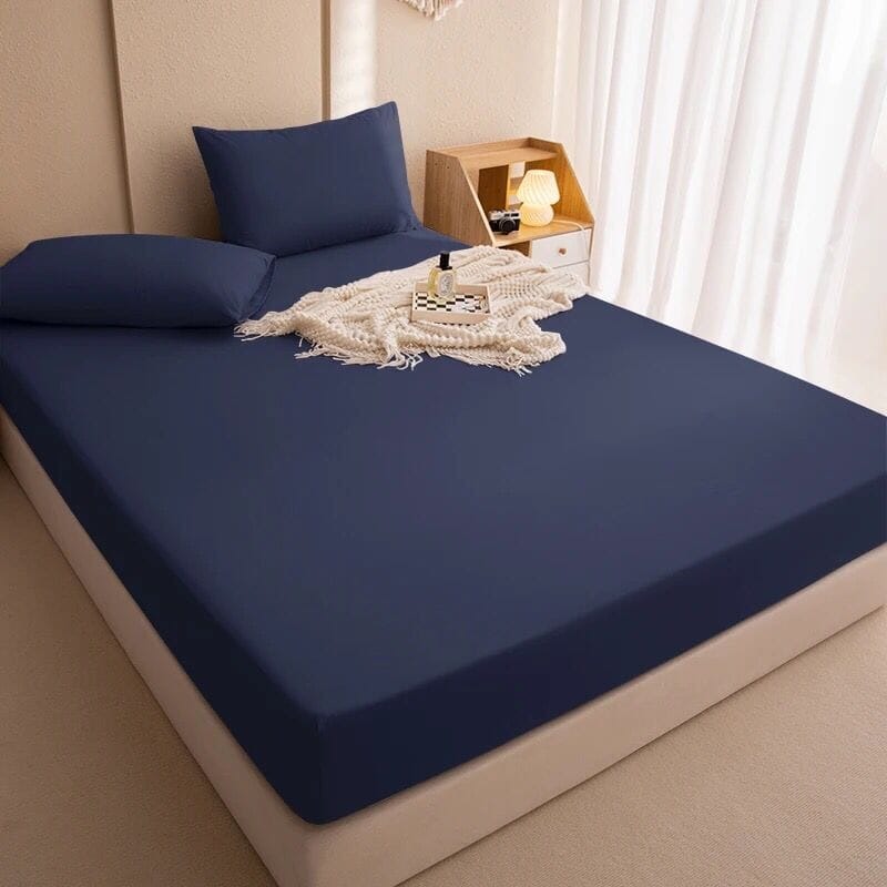 Waterproof Anti-Dust Mite Sheet and Pillowcase Set - SleepGuard