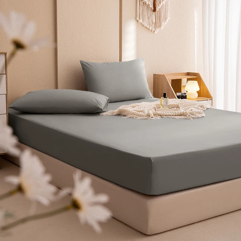 Waterproof Anti-Dust Mite Sheet and Pillowcase Set - SleepGuard