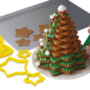 3D Christmas Tree Mold Set - 6 Pieces