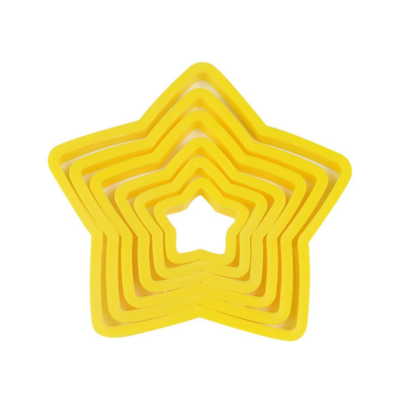 3D Christmas Tree Mold Set - 6 Pieces