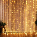 LED Curtain with 300 Lights and 8 Modes for Christmas 