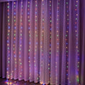 LED Curtain with 300 Lights and 8 Modes for Christmas 