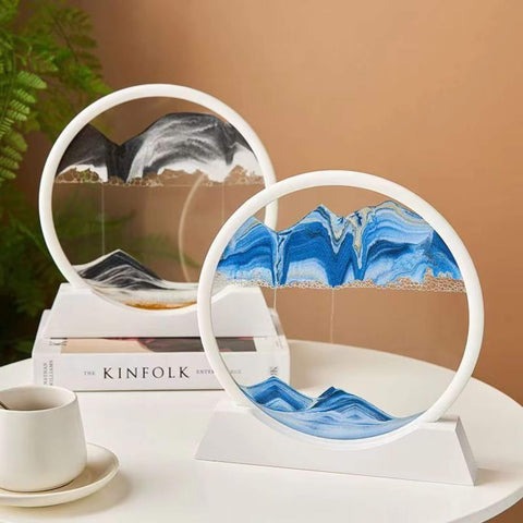 3D Quicksand Hourglass Decoration