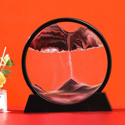 3D Quicksand Hourglass Decoration