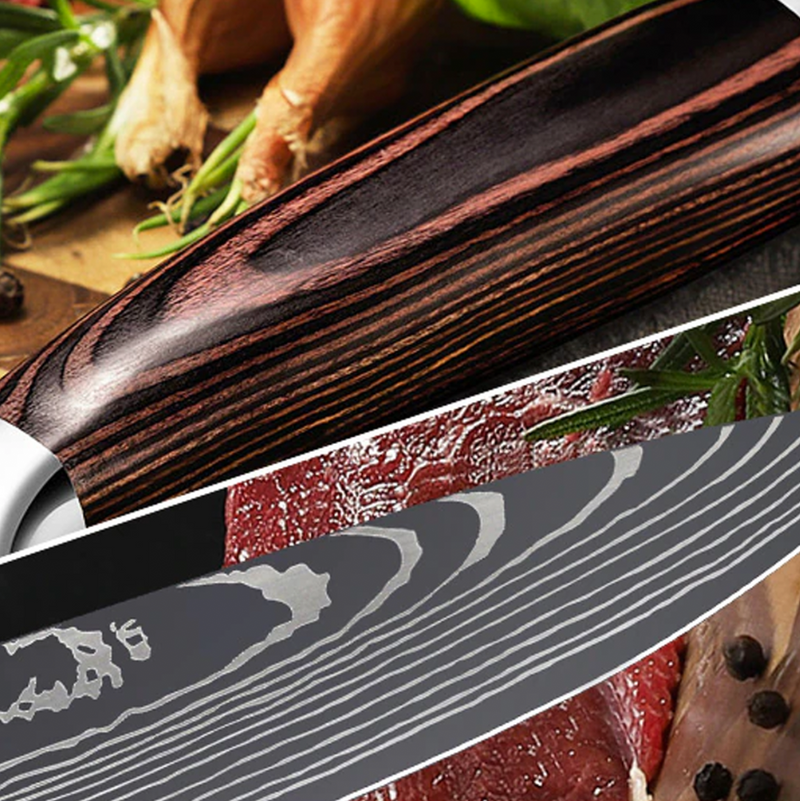 Chef's Knife Forged in High Quality Steel