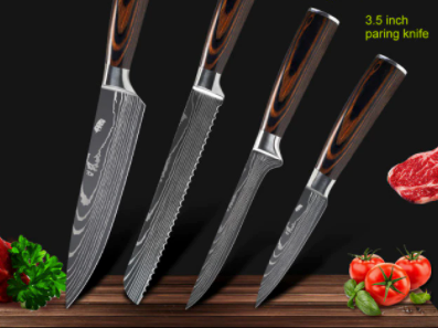 Chef's Knife Forged in High Quality Steel