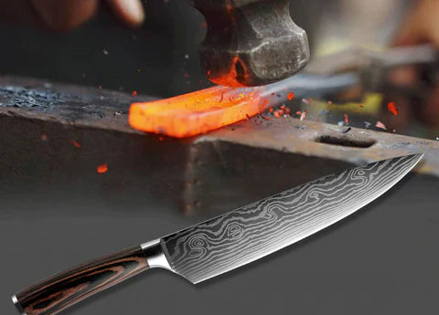 Chef's Knife Forged in High Quality Steel