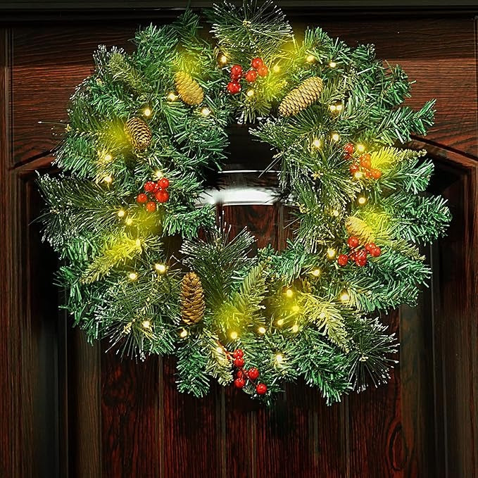 Lighted Christmas Garland for Decoration - SwanLights