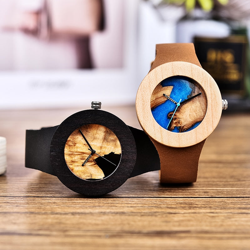 Bamboo Wood Men's Women's Watch