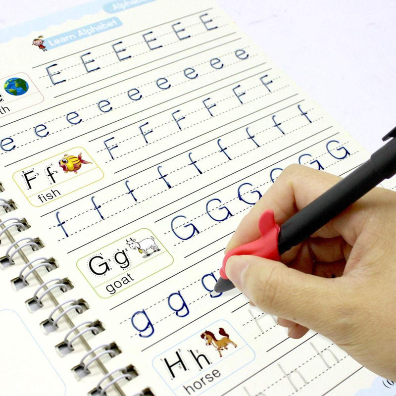 Magic Reusable Handwriting Notebook - Set of 4 Notebooks